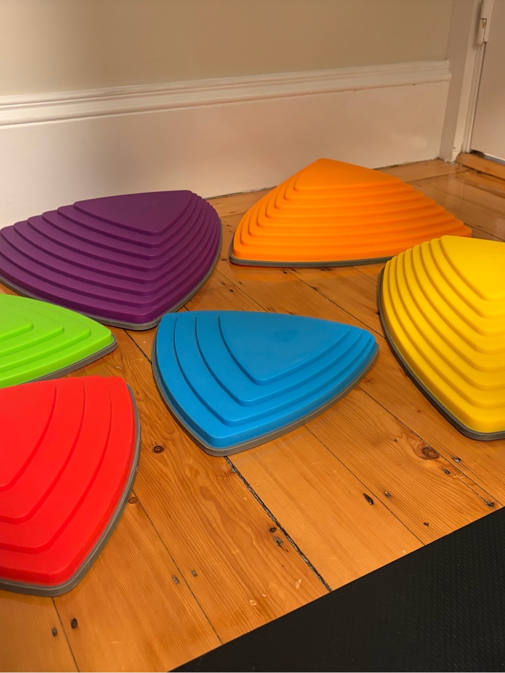🪨Gonge Riverstones 6 Sensory Steps Balance Agility Therapy Stepping Stones OT PT